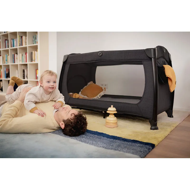 Lit parapluie Play N Relax Center Melange Black - 0m+-13