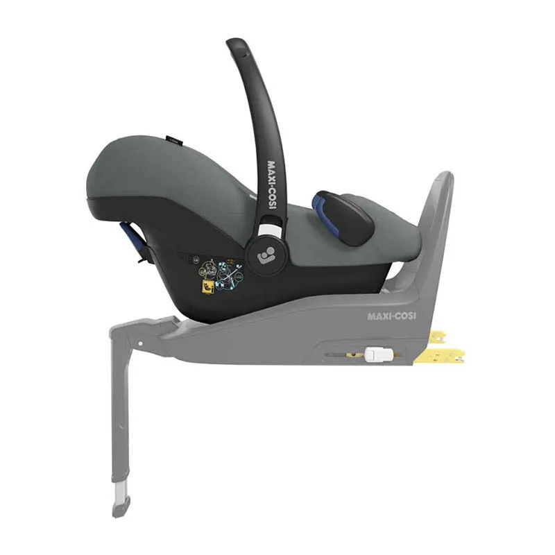 Trio Poussette Compacte Adorra2 + Cosi Rock + Nacelle Jade + Base FamilyFix 3 Grey - 0m+-12