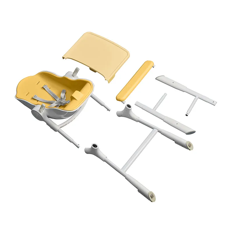 Chaise haute Cocoon Z Jaune - 6m+-9