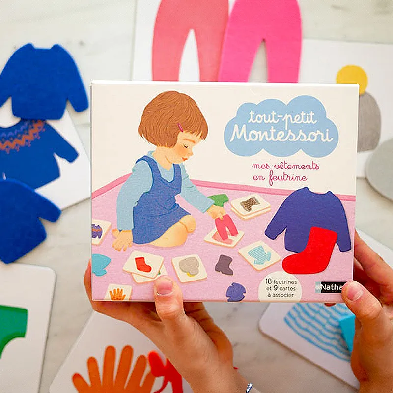 Coffret Mes vêtements en feutrine - 15m+-1