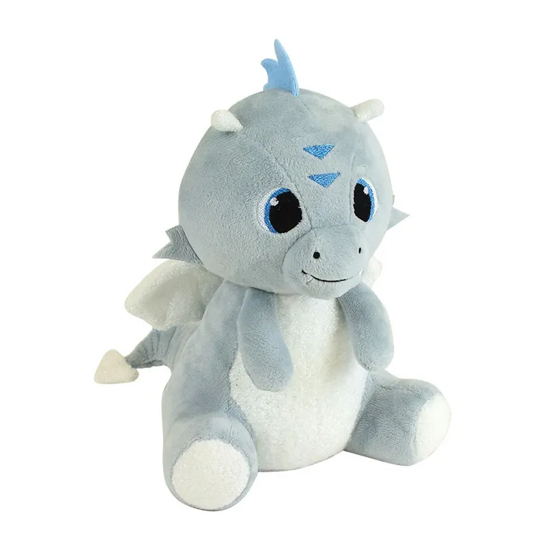 Peluche lumineuse 21cm Léon le Dragon - 0m+-1