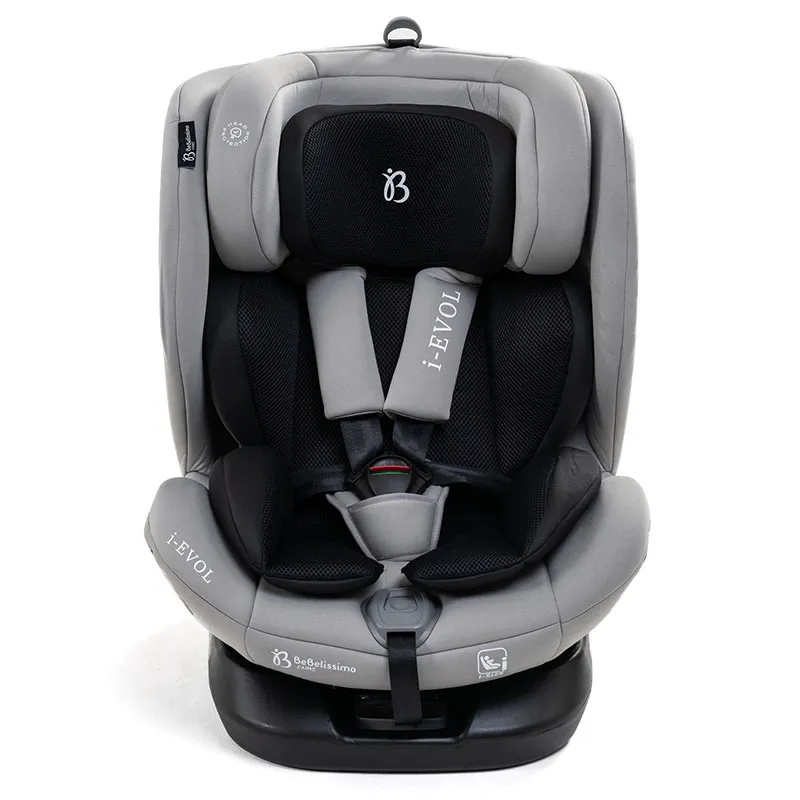 Siège auto 360° i-Size/Isofix i-Evol 40-150cm - Gris-1