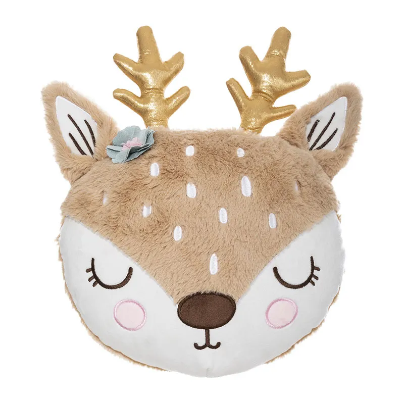 Coussin tête de Biche - 31x12x38cm-0