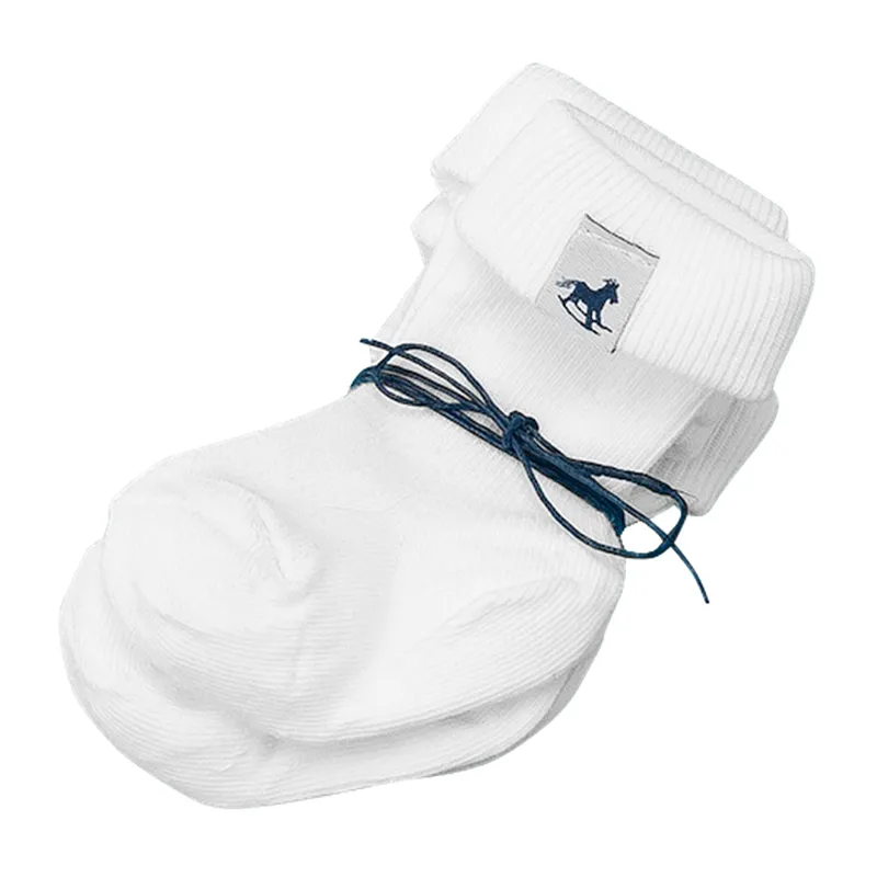 Chaussettes Bébé Blanc-0