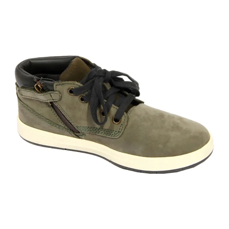 Baskets Davis Square Nubuck Enfant - Grape leaf - TIMBERLAND-1
