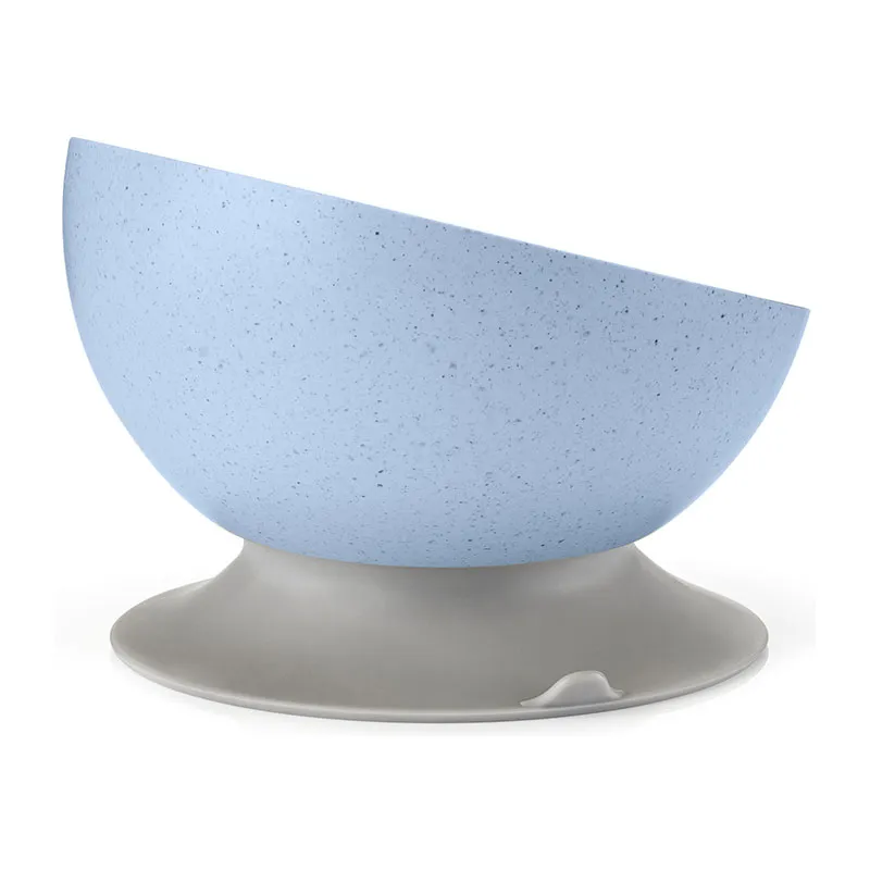 Bol d'apprentissage avec ventouse - Bleu-2