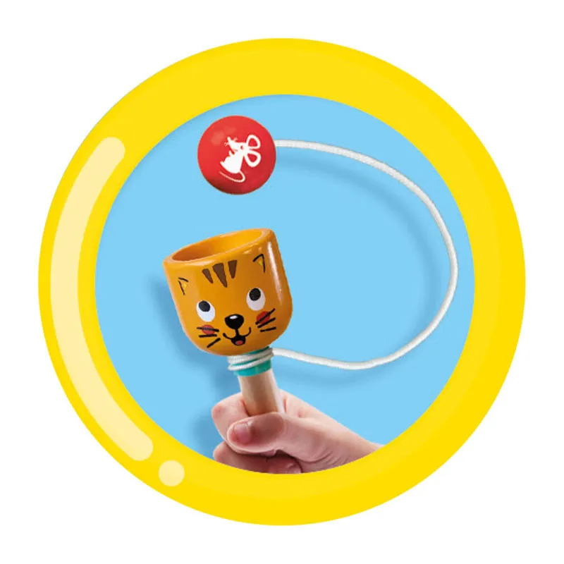 Kendama Catch-Kat Attrape la balle - 5+-2