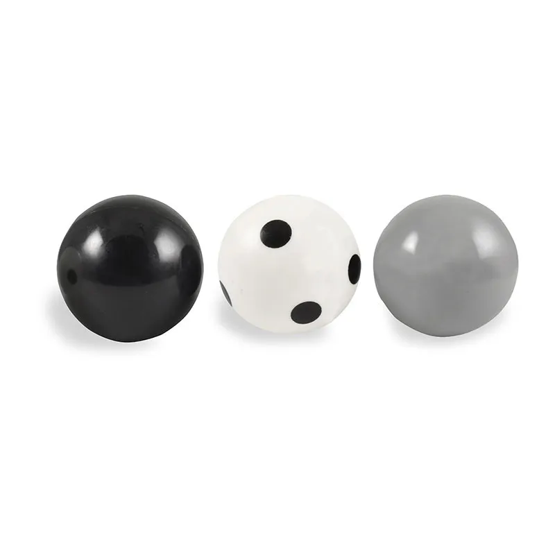 Balle colorées Noir/Blanc 3pcs - 36m+-0