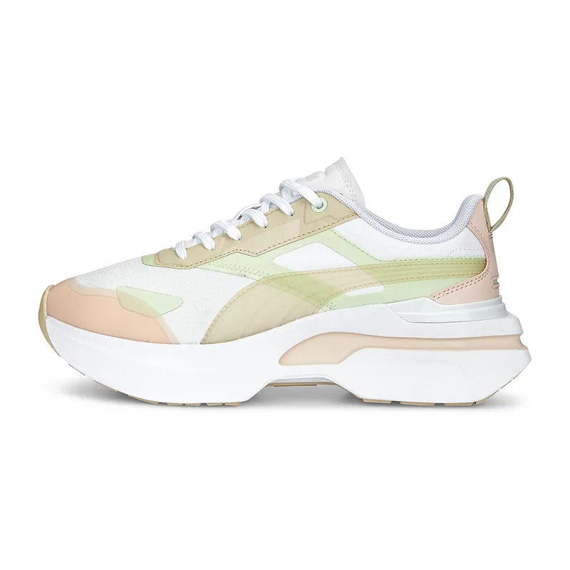 Baskets Femme Kosmo Rider Soft - Blanc/Rose/Nude - PUMA-1