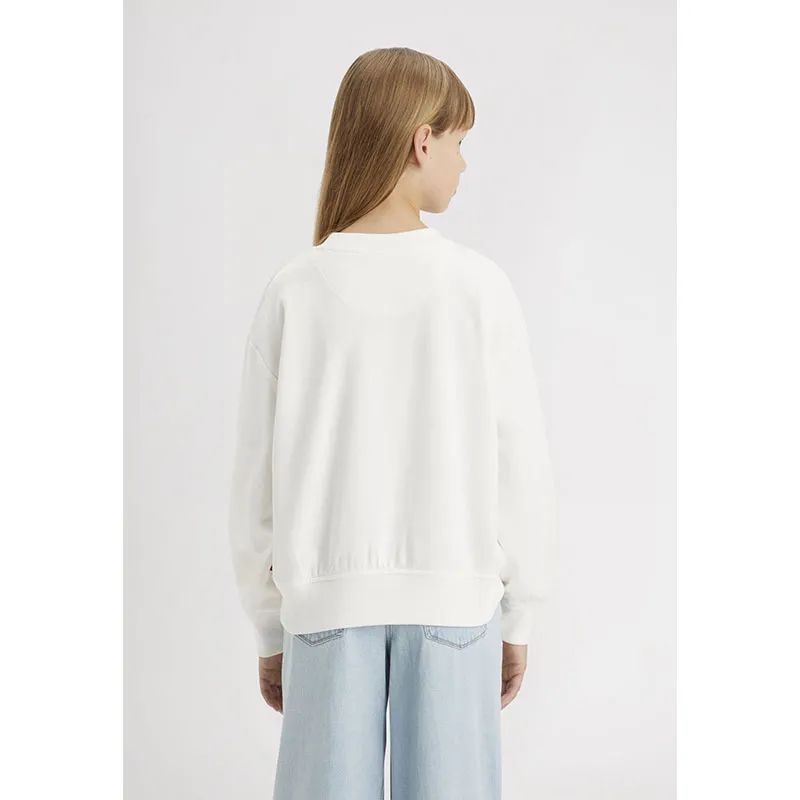 Top col rond Levis Crew Junior - Sugar swizzle-5