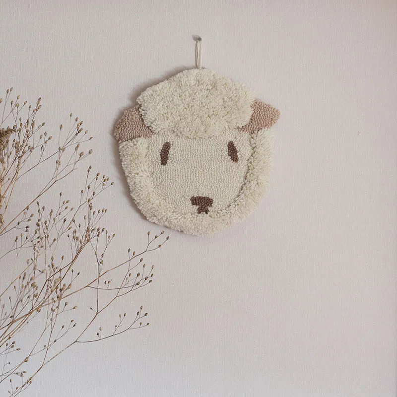 Décoration murale Laine Petit Mouton - 35x45cm-1