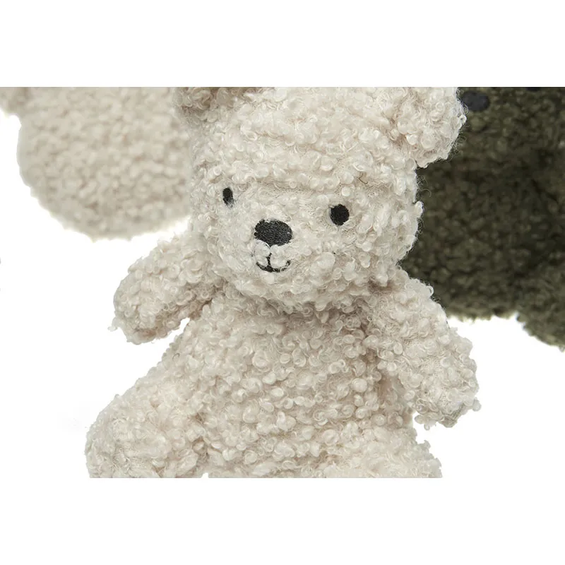 Mobile Bébé Teddy Bear Leaf Vert/Naturel - 33x30cm-1