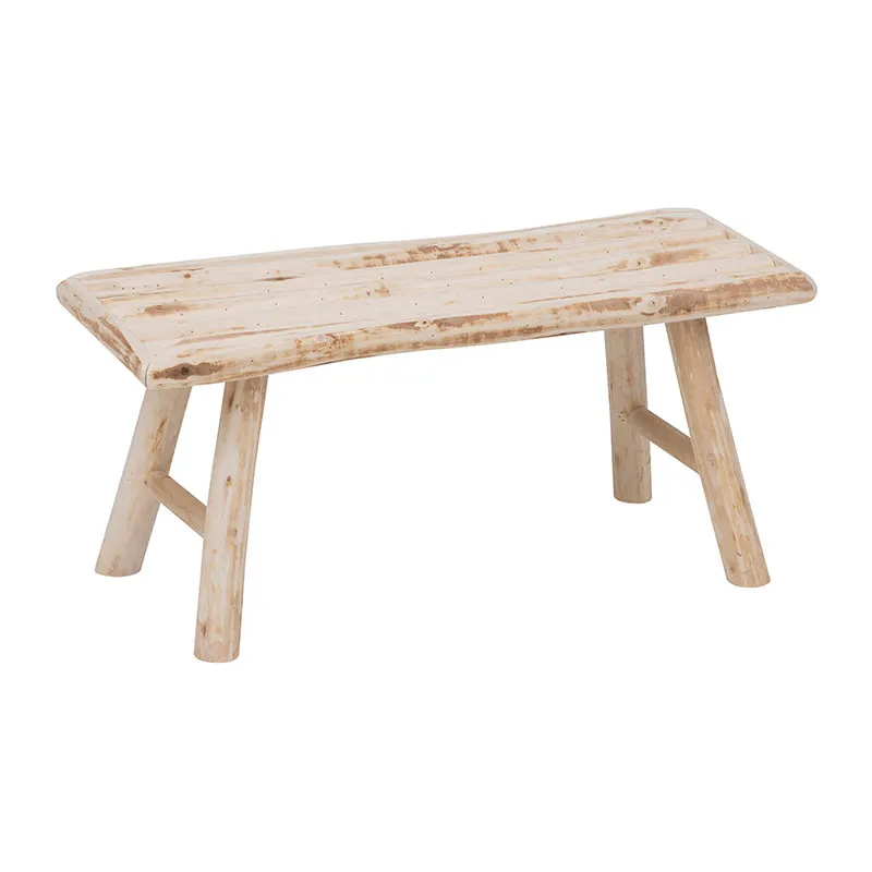 Banc Woody Bois Naturel - 70x27cm-3