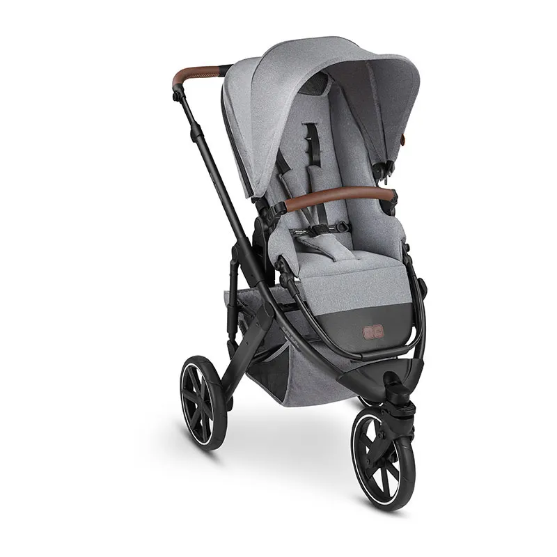 Trio Poussette Salsa 3 tin + Siège-auto Cosy Tulip + Nacelle Gris - 0m+-1