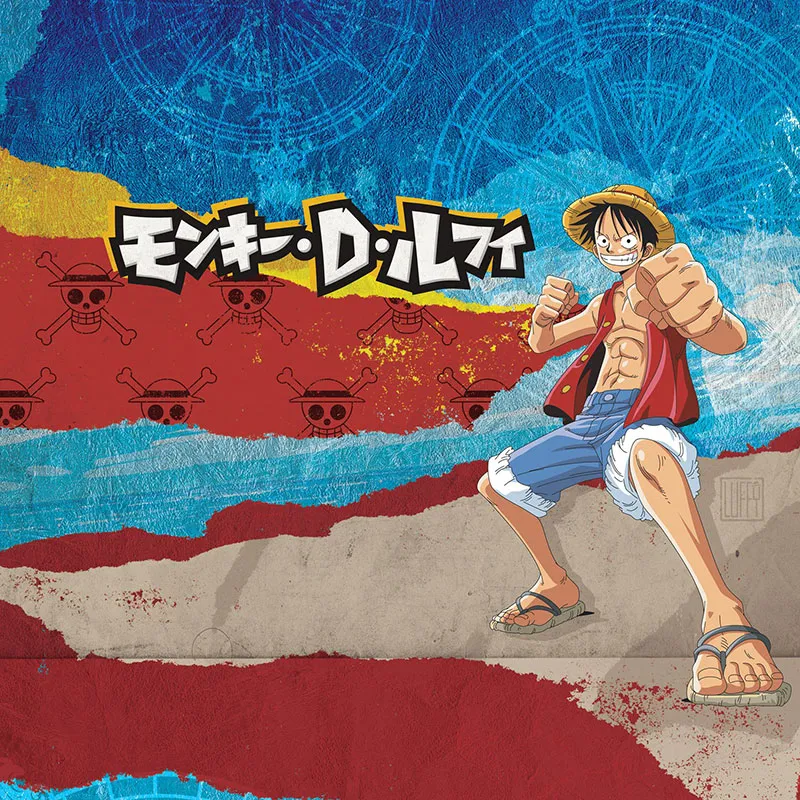 4 Boxers Garçon One Piece - Vert/Violet/Orange/Noir/Rouge-9