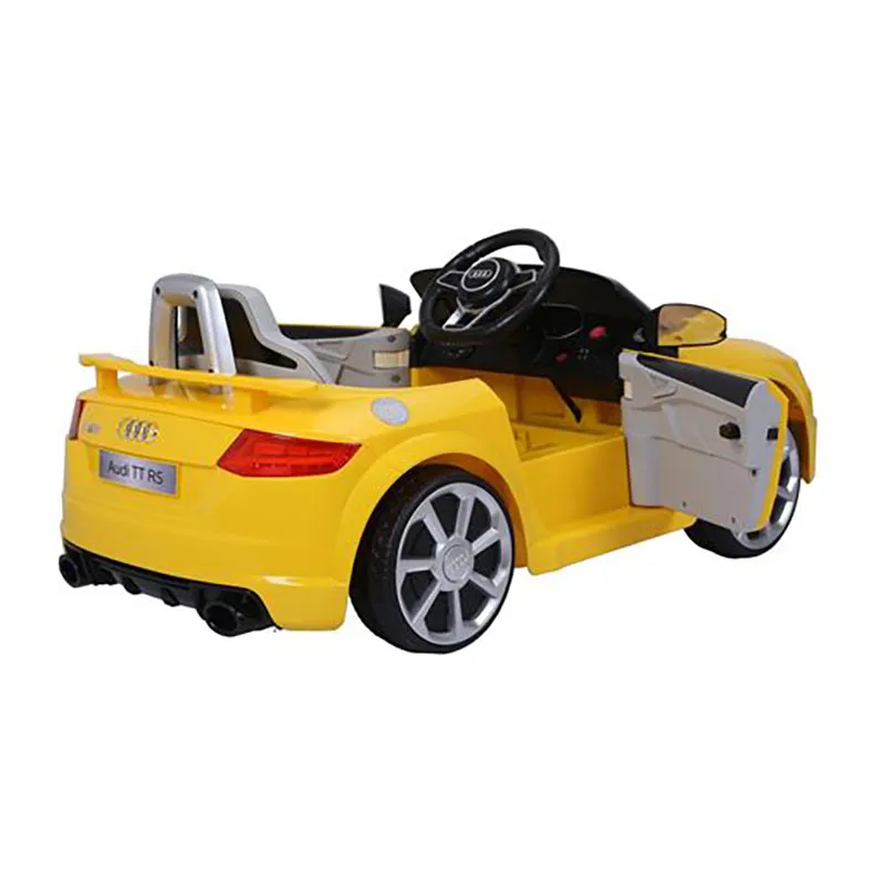 Voiture électrique Audi TT RS Jaune - 36m+-1