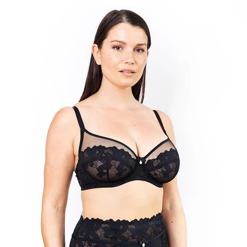 Soutien-gorge armature Assia - Noir-0