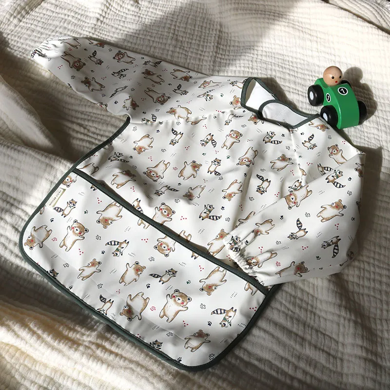 Bavoir à manches layette Meilleur Copain - Multicolore-5