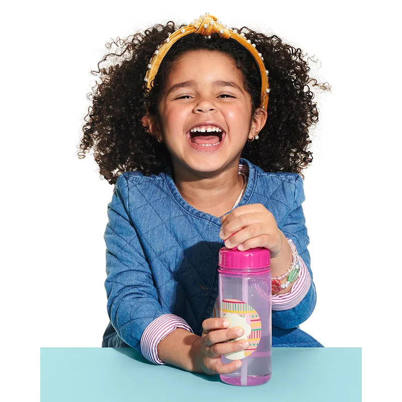 Gourde avec paille Zoo Lama 384,5ml - 12m+-2