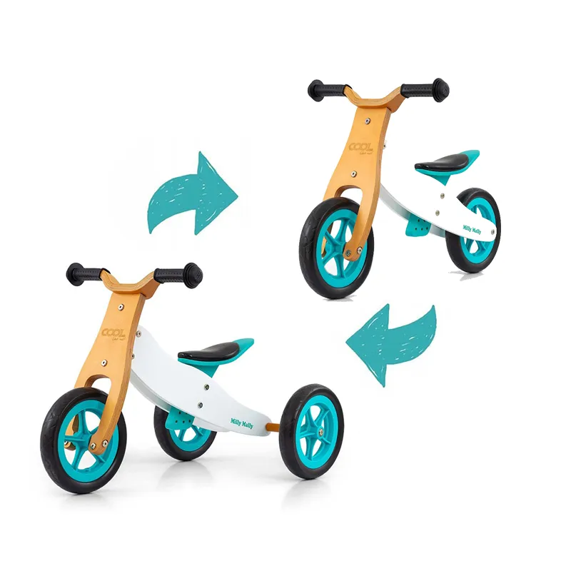 Draisienne 2en1 Cool Classic Menthe - 18m+-0