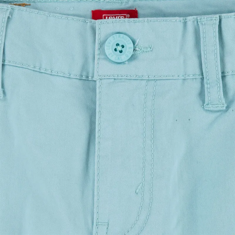 Short Chino - Pastel turquoise-2