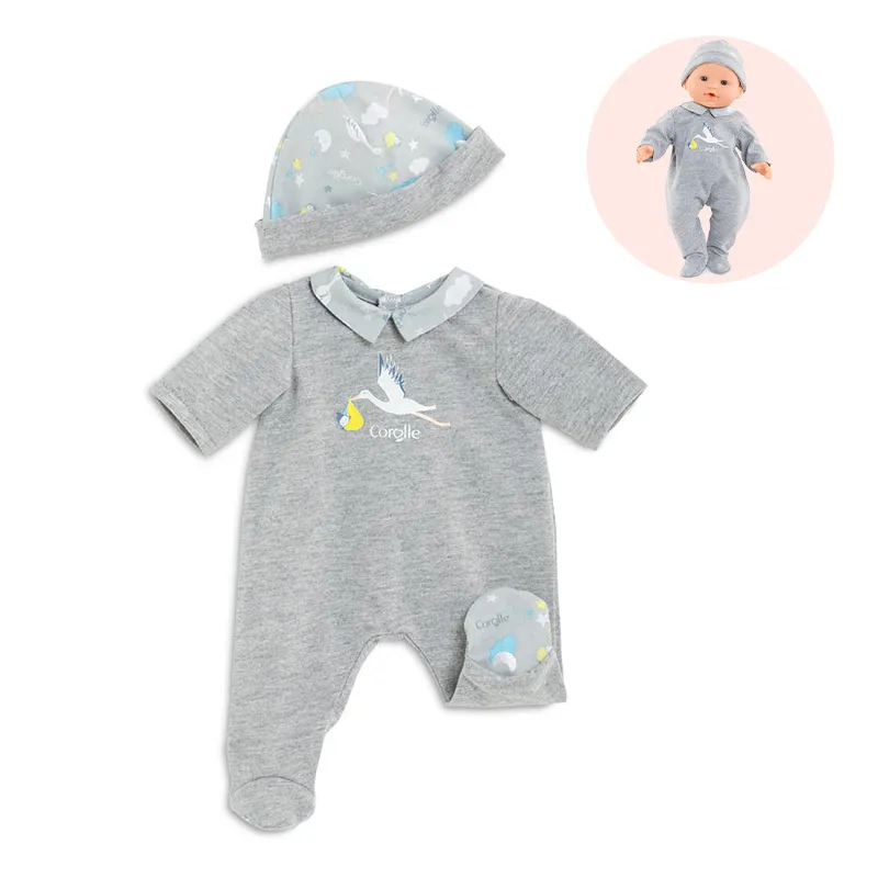 Pyjama de naissance - Poupon 36 cm-0