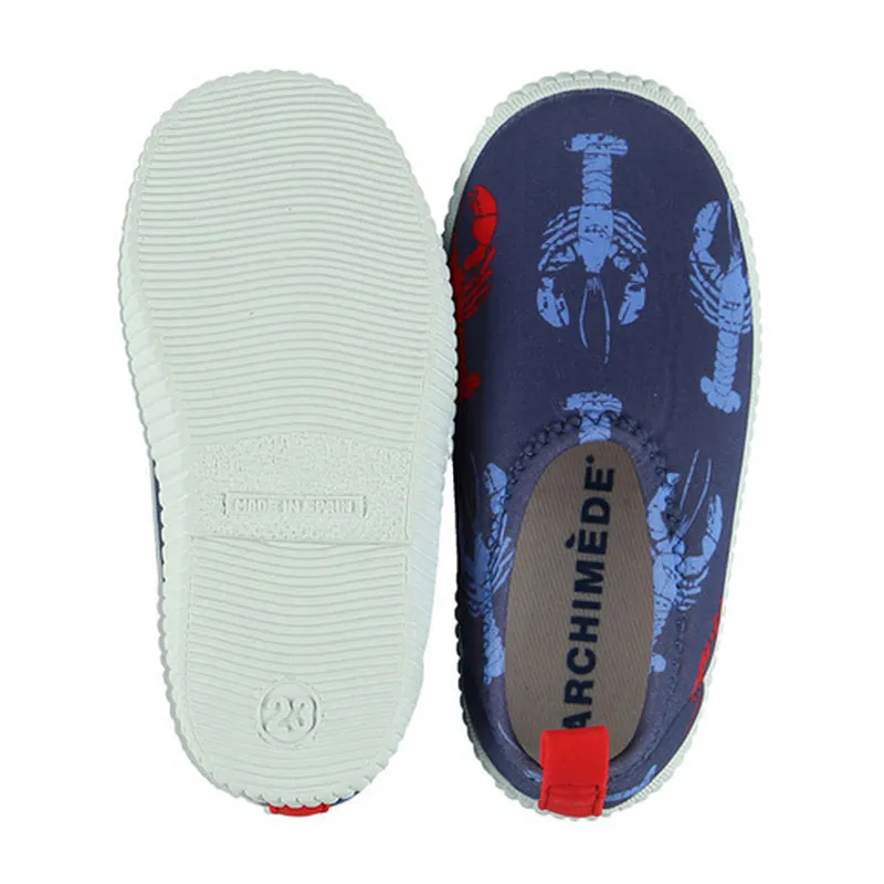 Chaussures de bain Ecrevisse - Bleu/Rouge-1