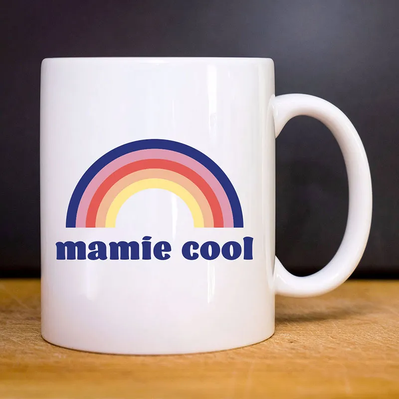 Mug Mamie cool 3 - Blanc-0