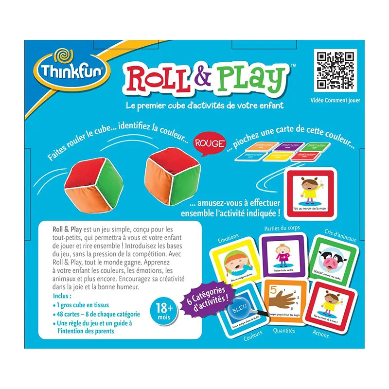 Cube d'activités Roll Play - 18m+-4