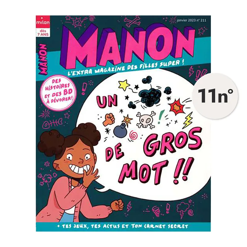 Abo. Mens. Manon 11n°/1 an - 7+-0