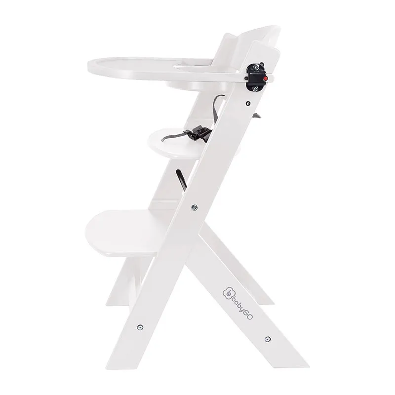 Tablette chaise haute - Blanc-2