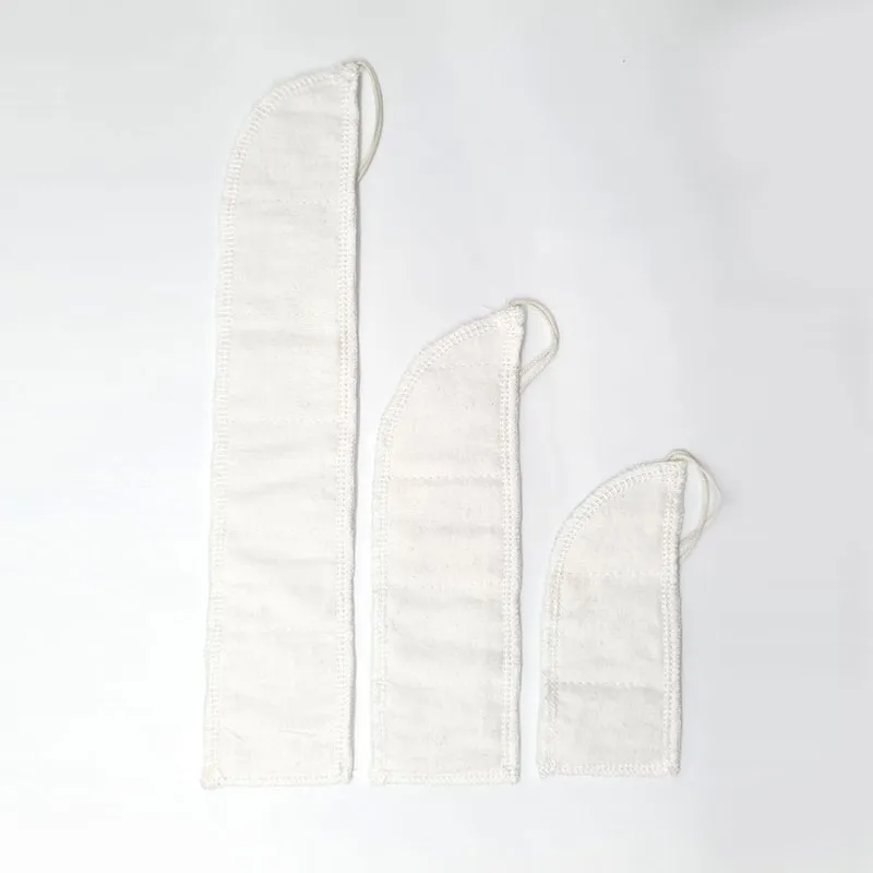 3 Tampons lavables Coton BIO - Naturel-1