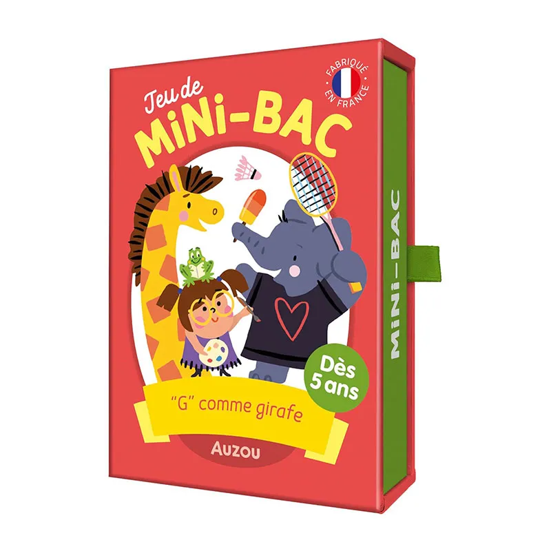 Jeu du mini-bac - 5+-0