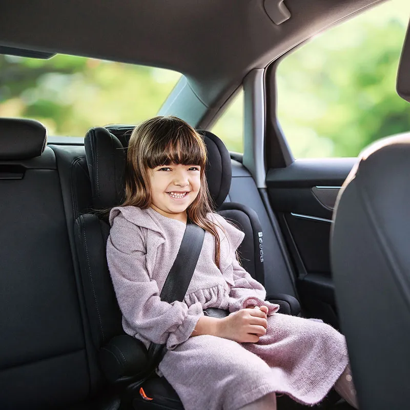 Siège-auto ISOFIX Jet Fix Gr.2/3 - Noir/Gris-9