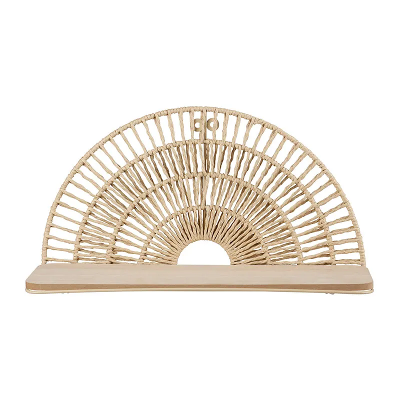Etagère Naturelle Décorative - 40x20x13cm-0
