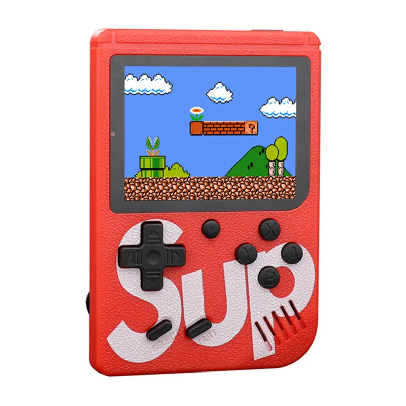 Console émulateur Sup avec manette 400 jeux Rouge - 8+-1