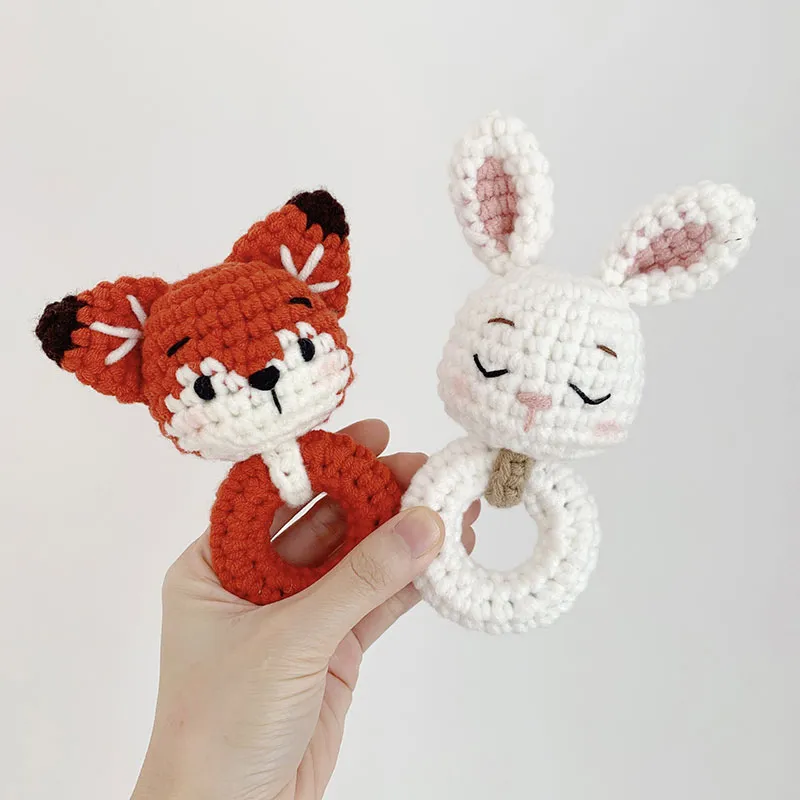 Kit créatif Crochet Hochet Lapin 16cm - 14+-3