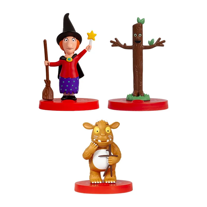 3 Personnages - Sorcière/Petit Gruffalo/Bout de bois - FABA-0
