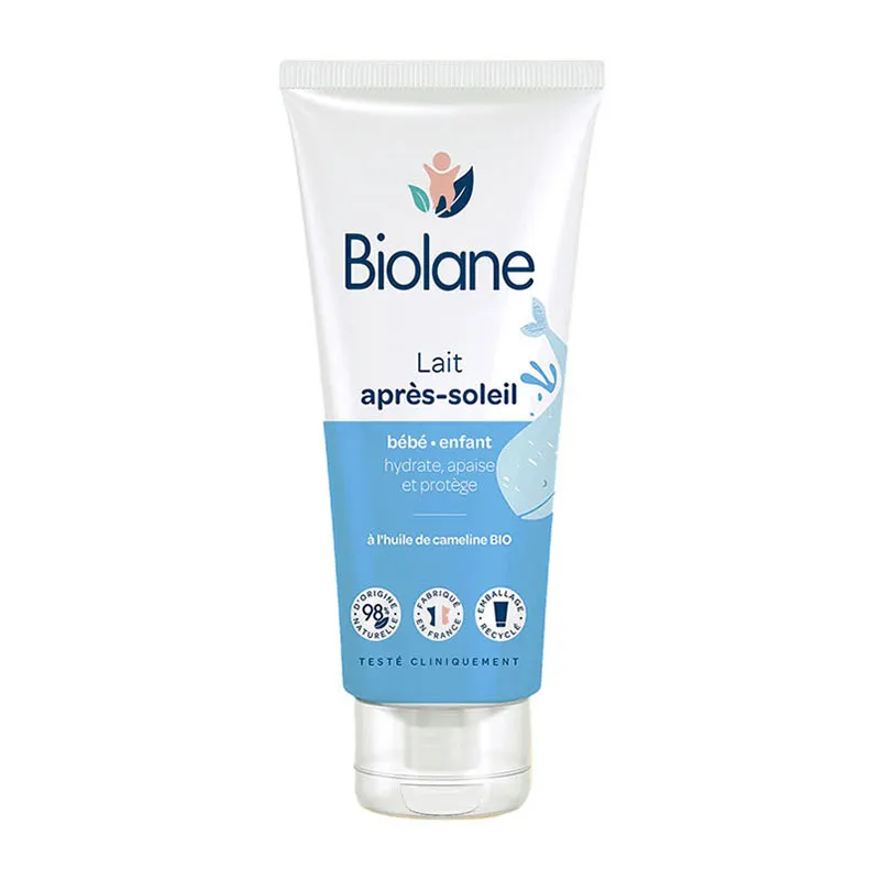 Kit Crème Solaire 200ml + Lait après solaire + Sac de plage et pochette maillot-5