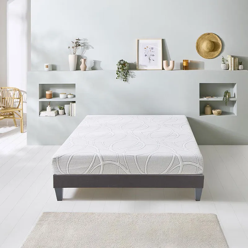Matelas Eupraxie Mém. de forme + microcapsules gel rafraîchissant-4