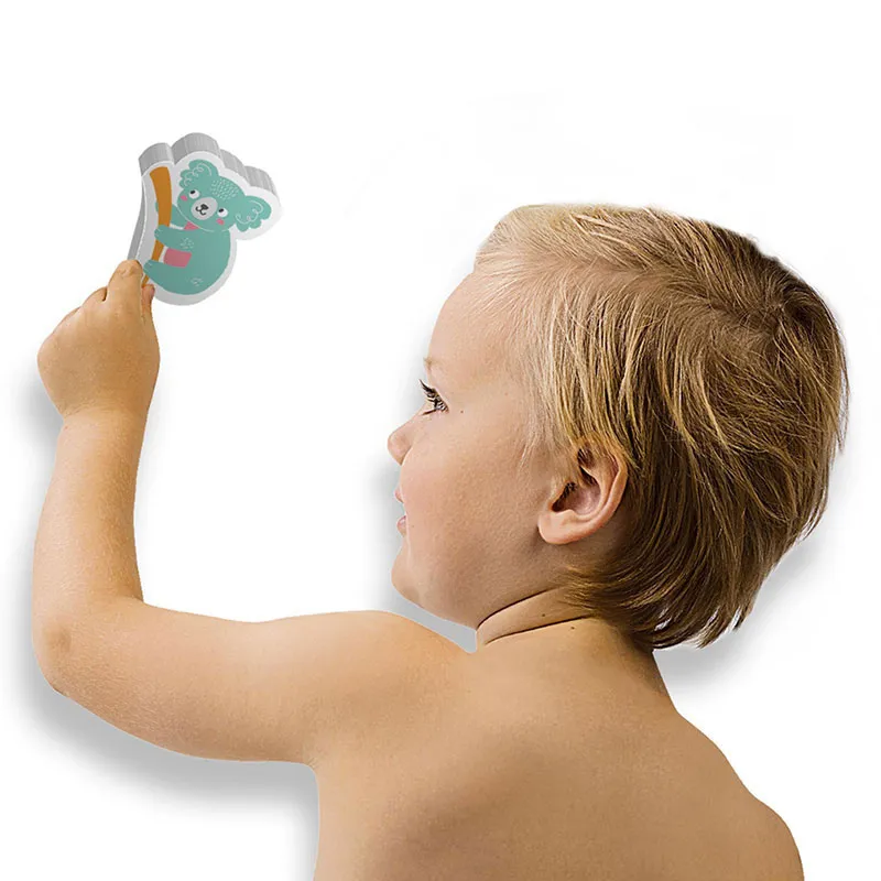 Jeu de bain 14 Animaux de Safari en mousse - 12m+-2