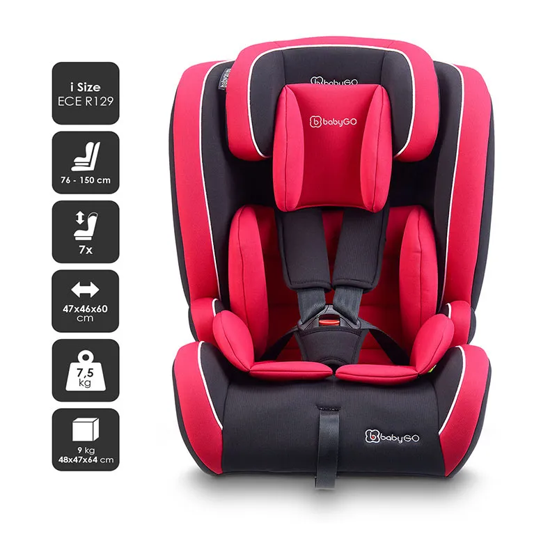 Siège-auto Freefix I-Size/Isofix 76-150cm - Rouge-1