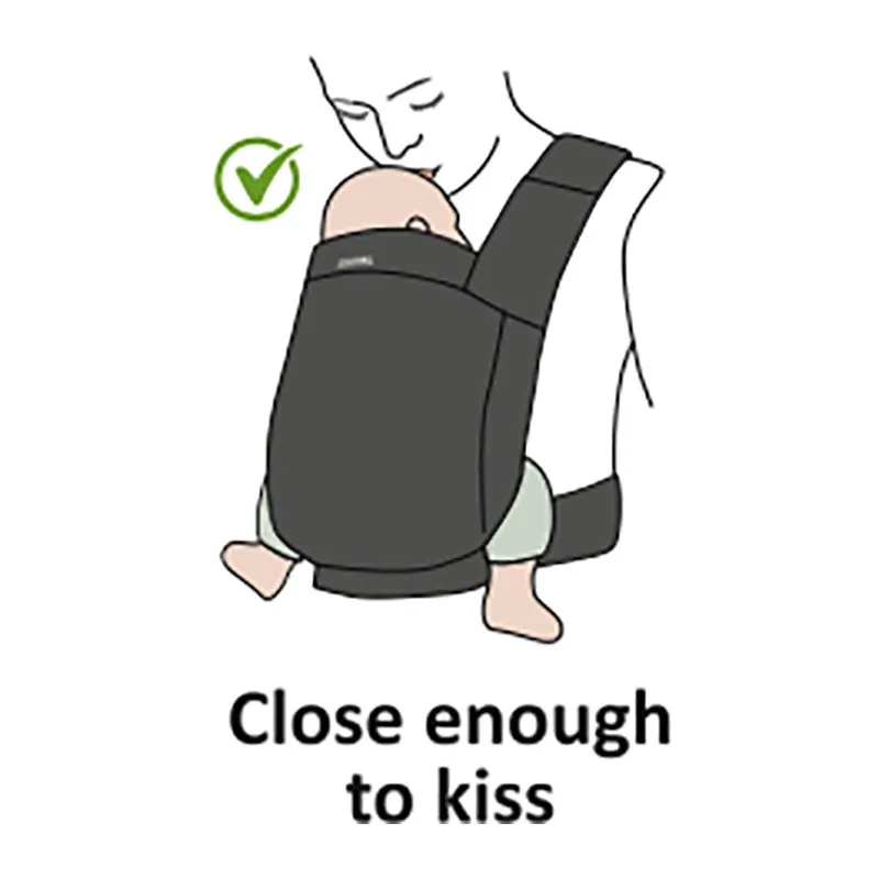Porte bébé Noir - 0m+-11