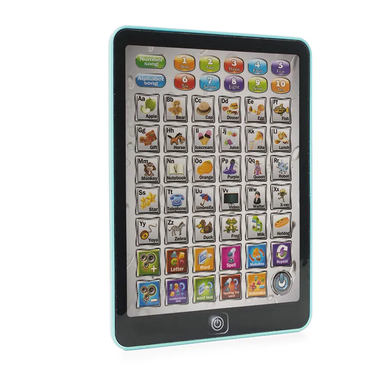 Tablette d'apprentissage anglais Bleu - 36m+-1