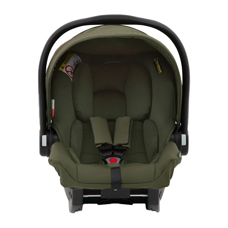 Siège-auto Cosi i-Size/Ceinturé Snugessentials Kaki - 0m+-1