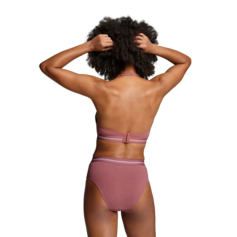 Culotte taille haute Femme Basic Puma - Bordeaux-4