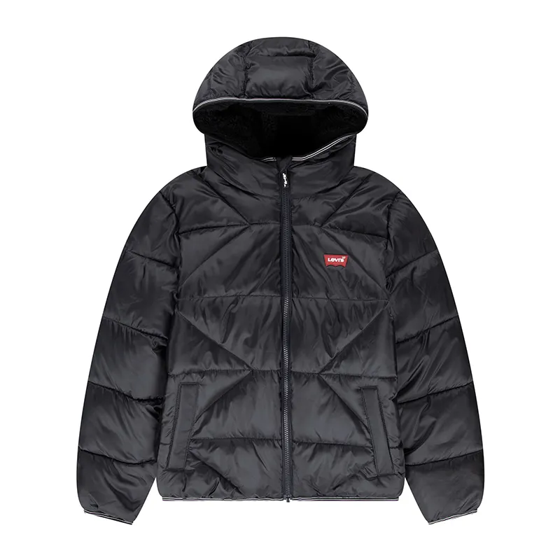 Doudoune en sherpa Junior - Black-0