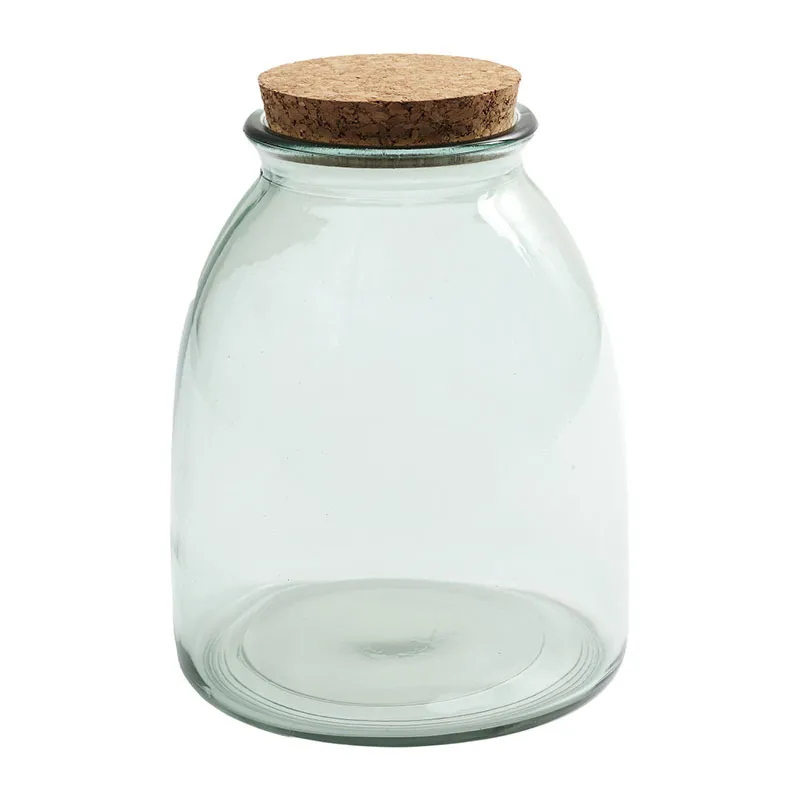 3 Bocaux en verre transparent Liège - 1L-2