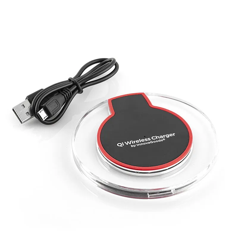 Chargeur sans fil pour smartphones Qi - Ø10x1cm-1