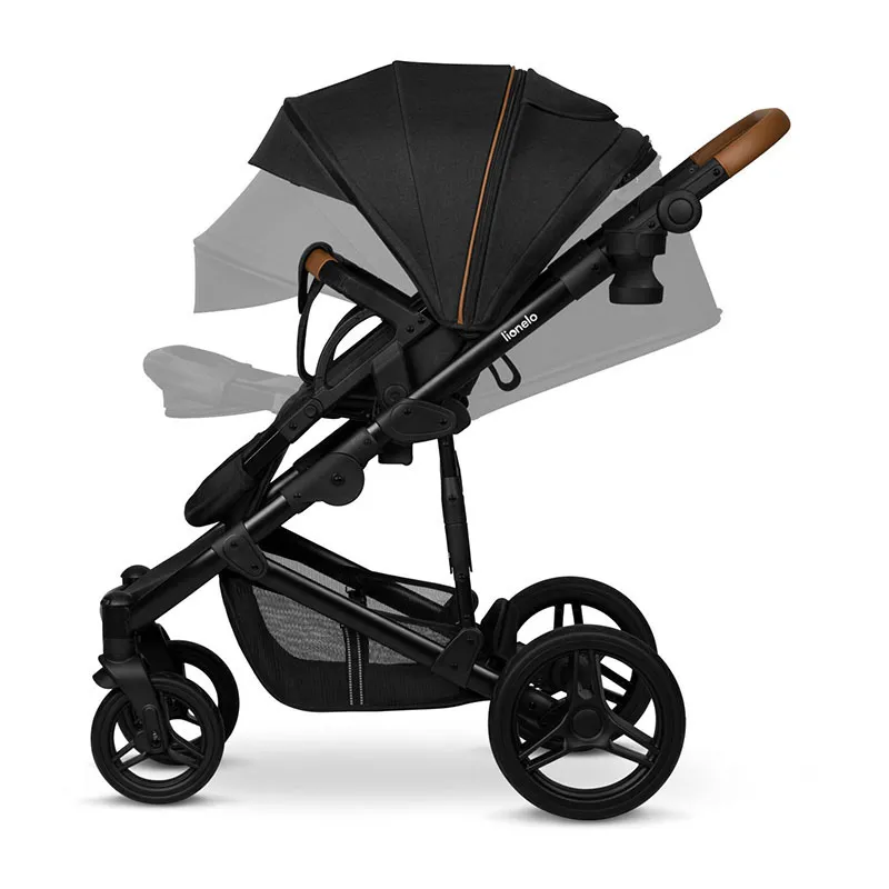 Trio Poussette Mari Tour + Nacelle + Cosy Gr.0+ - Black Onyx-8